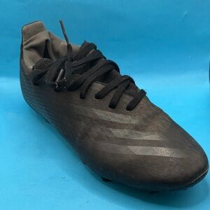 Adidas X Ghosted 3 Mens Black Gray Soccer Cleats Shoes Size 7.5
